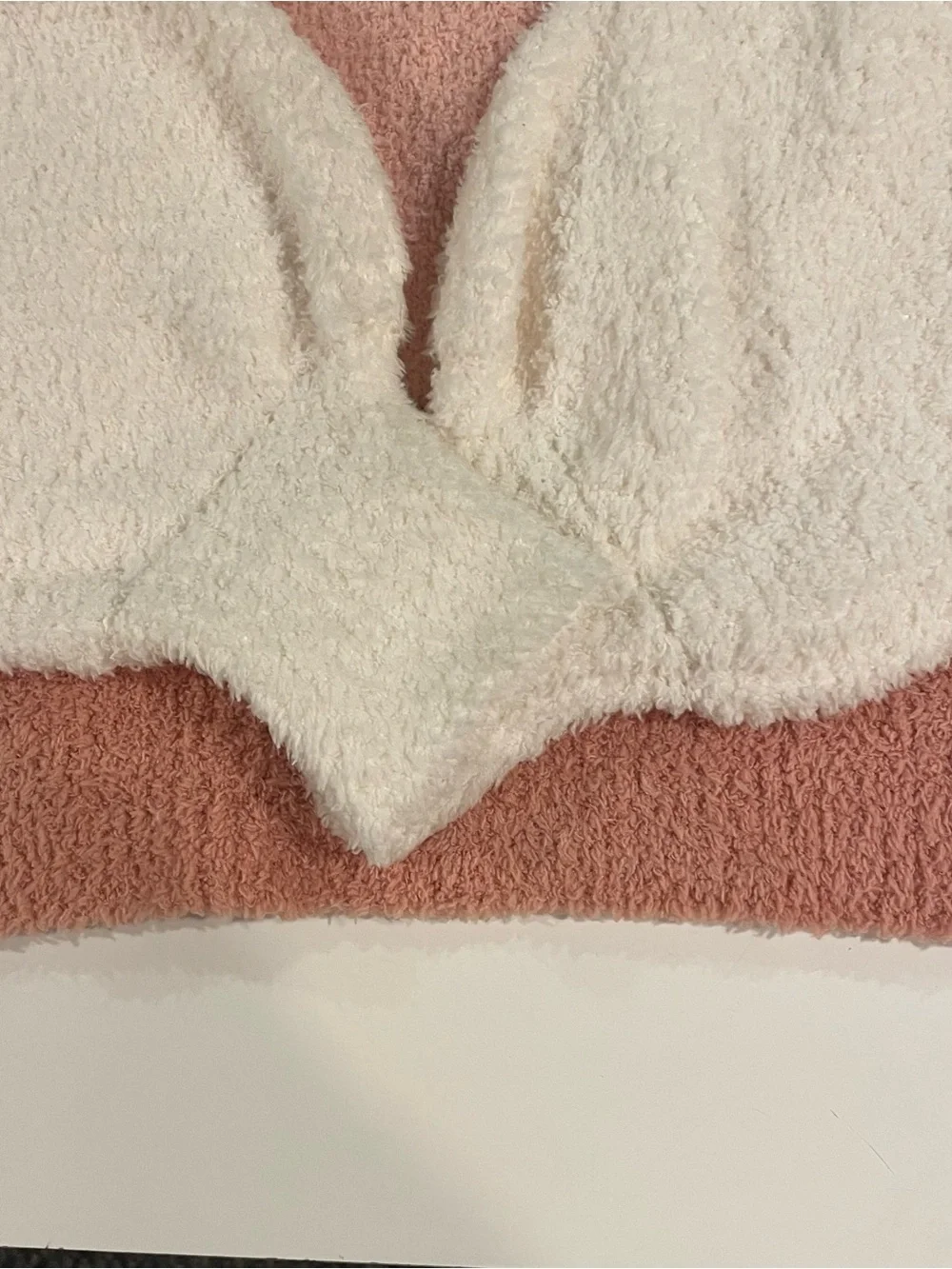 LC Lauren Conrad Striped Sweater Women’s Med Pink Tones Soft Winter Bohemian